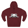 Panda Peek Hoodie — Cute Peeking Panda Fleece Pullover