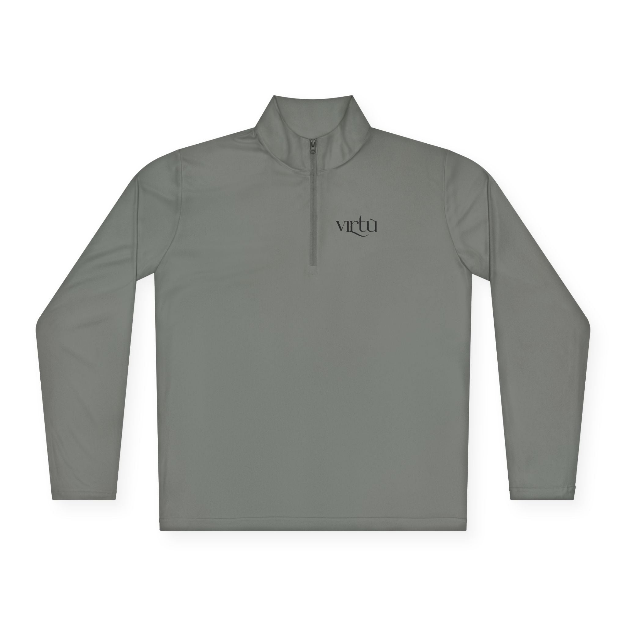 Quarter‑Zip Pullover — Hand‑Drawn Tic‑Tac‑Toe Hearts Graphic