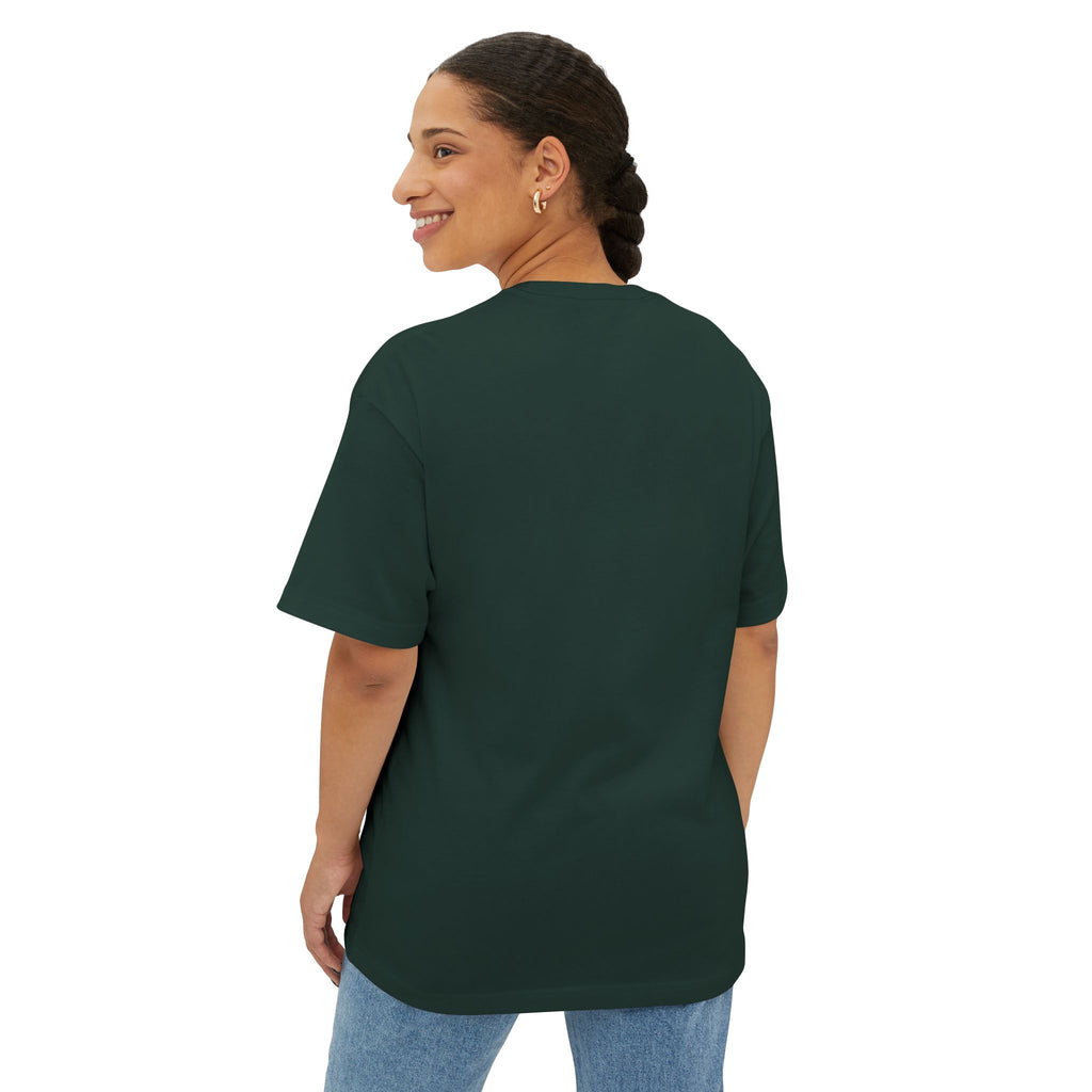 Graphic Tee — "Fuck What People Think" Oversized Boxy T-Shirt
