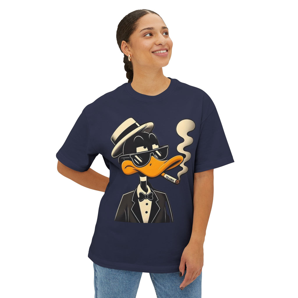 Dapper Duck Graphic Tee — Vintage Cartoon Duck in Suit & Cigar