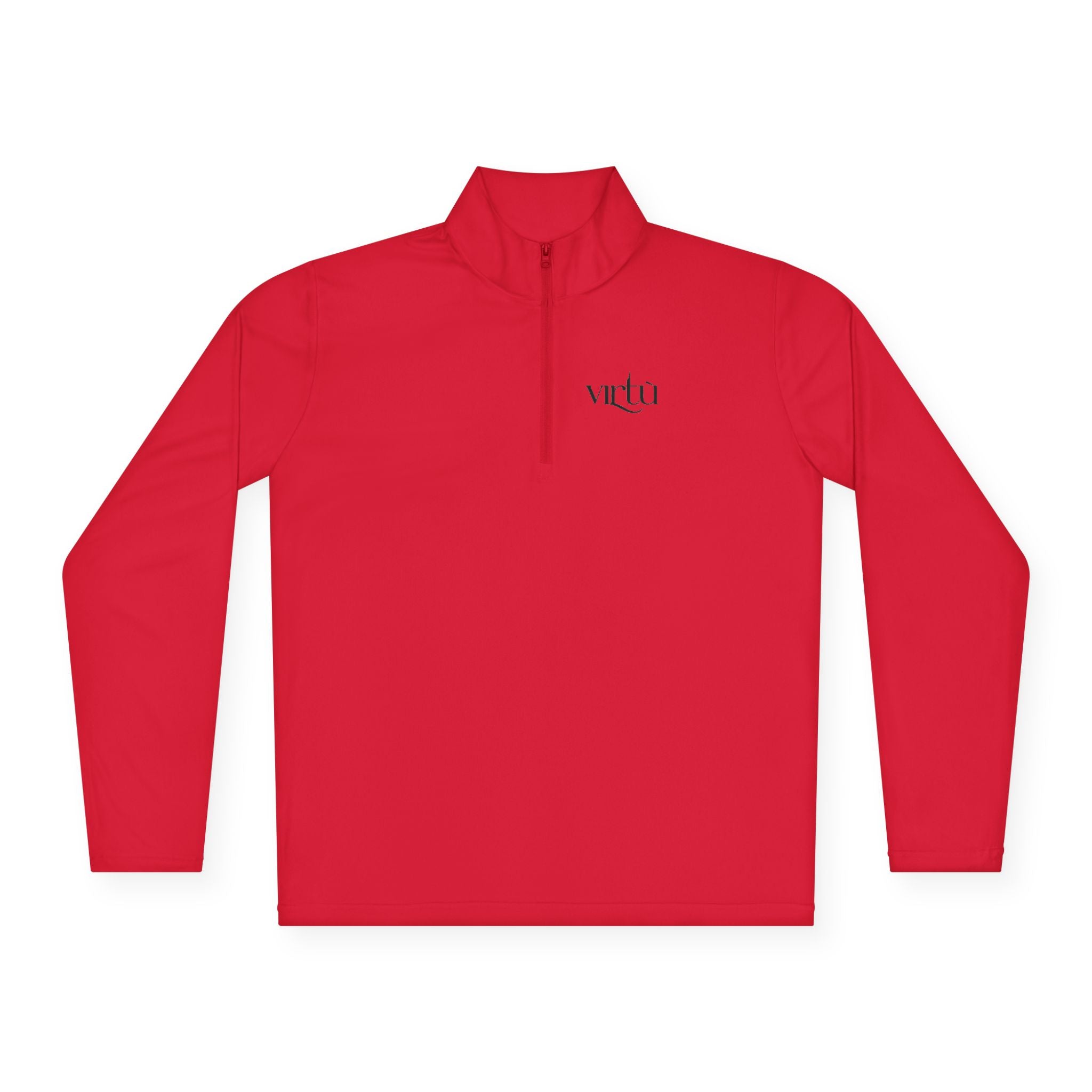 Quarter‑Zip Pullover — Hand‑Drawn Tic‑Tac‑Toe Hearts Graphic