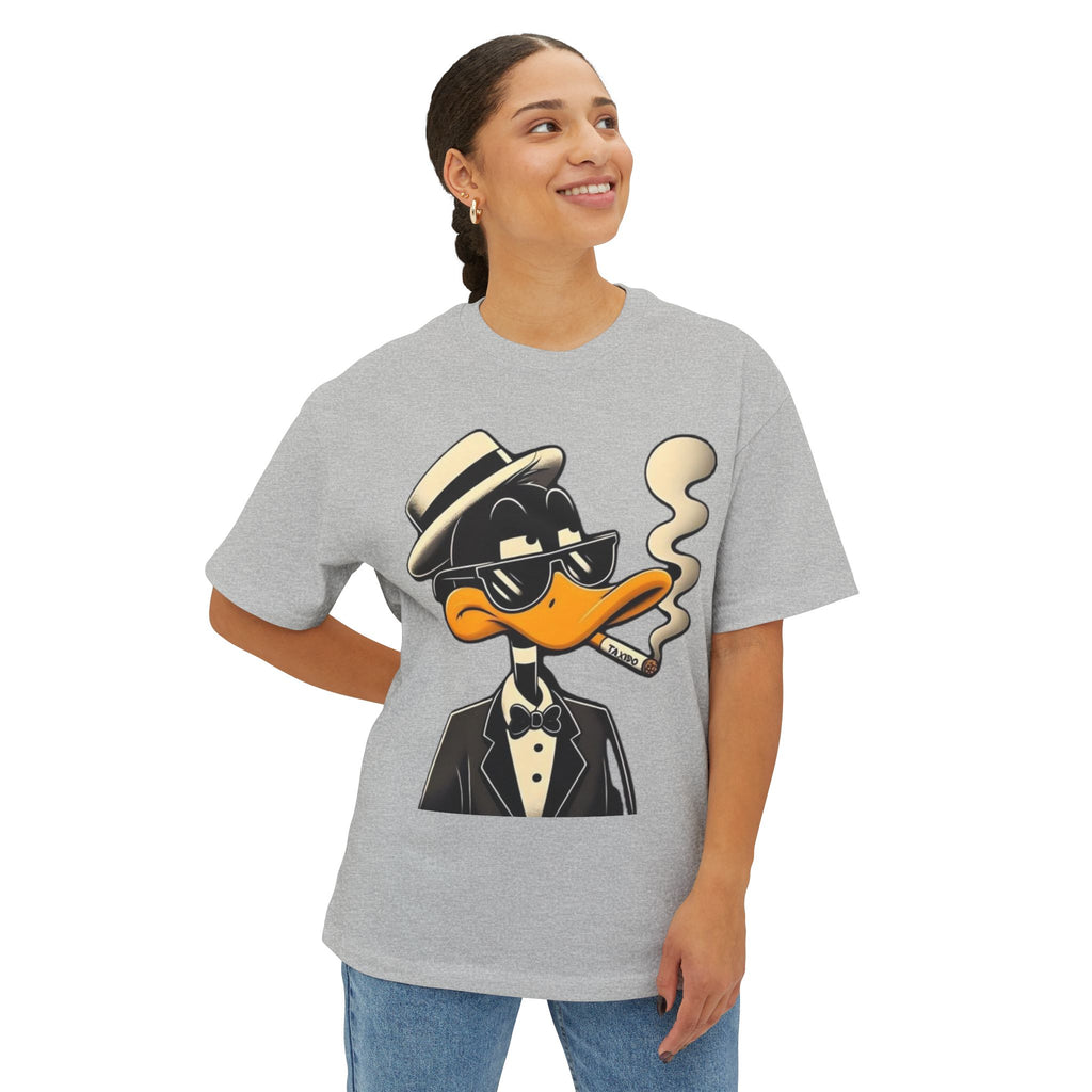 Dapper Duck Graphic Tee — Vintage Cartoon Duck in Suit & Cigar