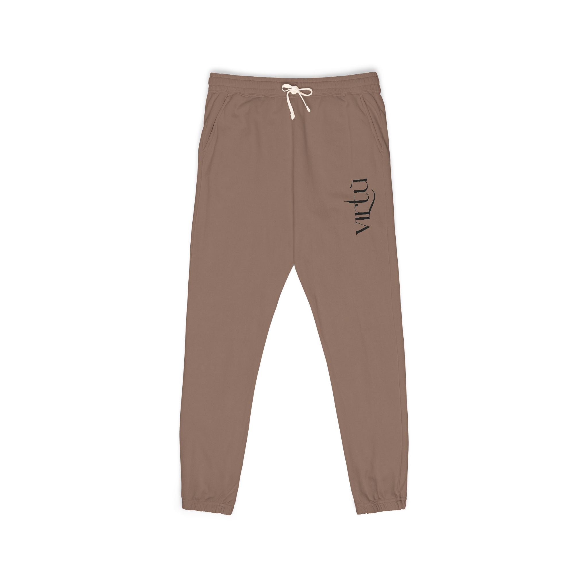 Embrace Sweatpants — Vintage Script Side Logo Fleece Joggers