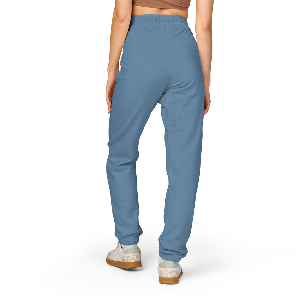 Embrace Sweatpants — Vintage Script Side Logo Fleece Joggers