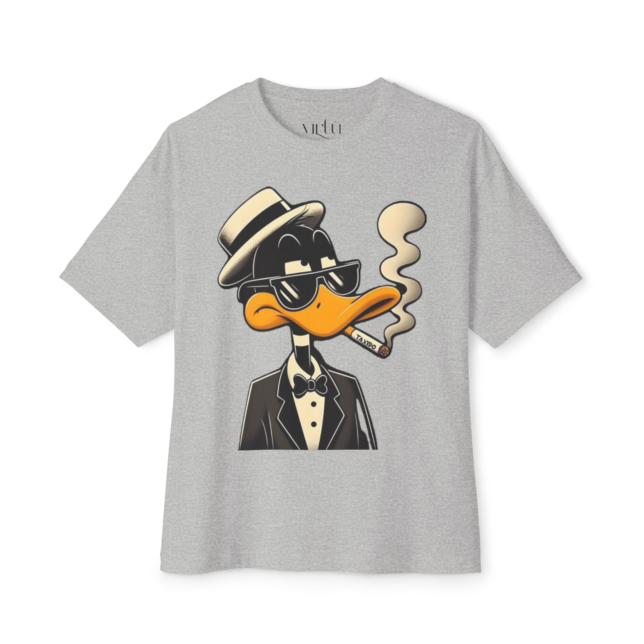 Dapper Duck Graphic Tee — Vintage Cartoon Duck in Suit & Cigar