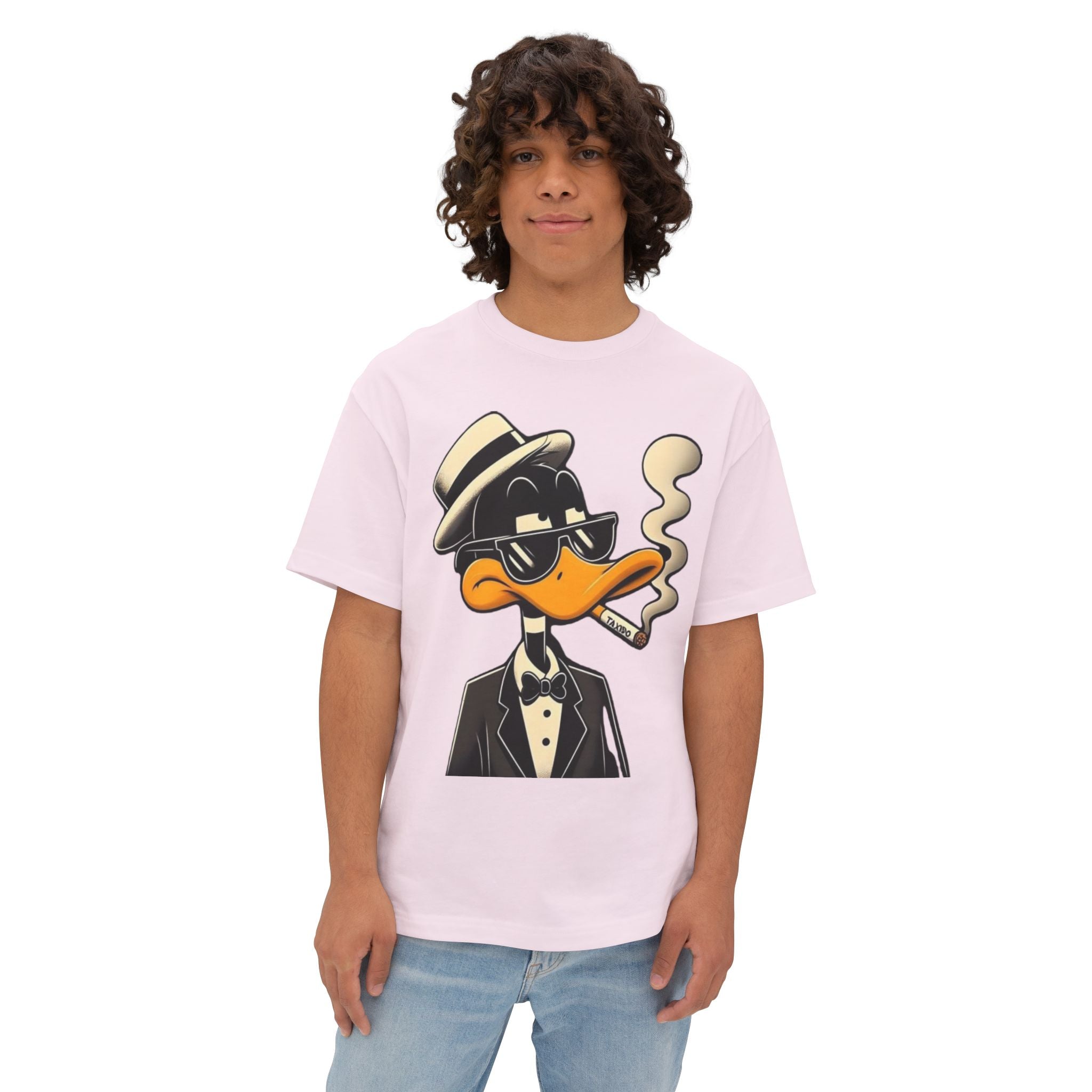 Dapper Duck Graphic Tee — Vintage Cartoon Duck in Suit & Cigar