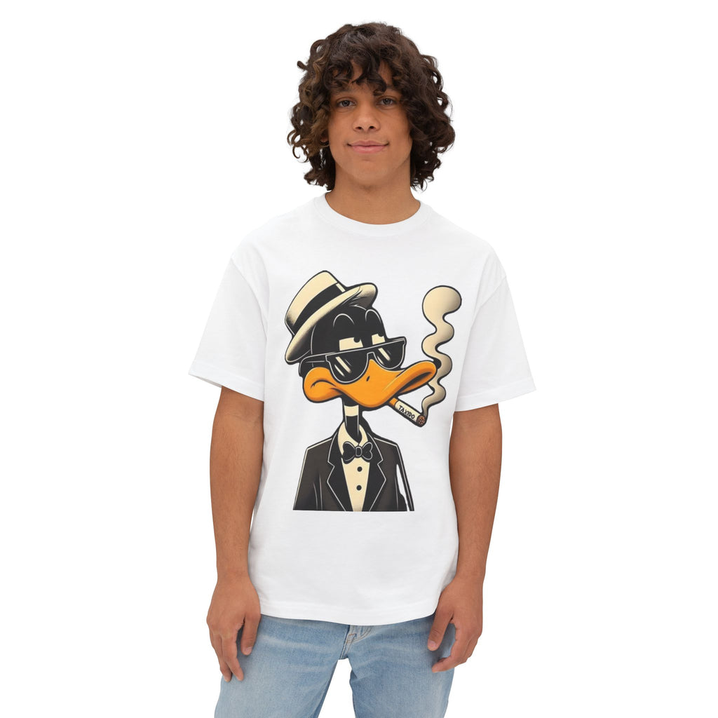 Dapper Duck Graphic Tee — Vintage Cartoon Duck in Suit & Cigar